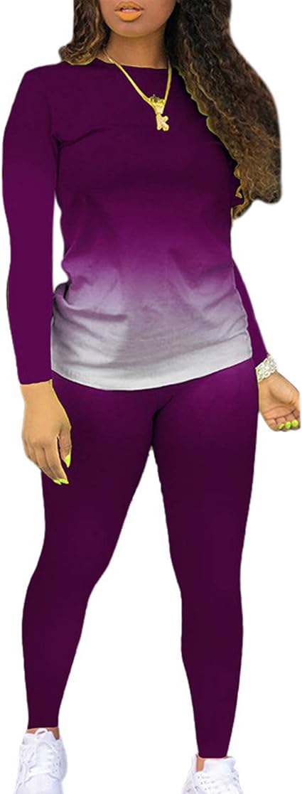 Two Piece Outfits for Women Pants Set Sweatsuit Jogger Sets