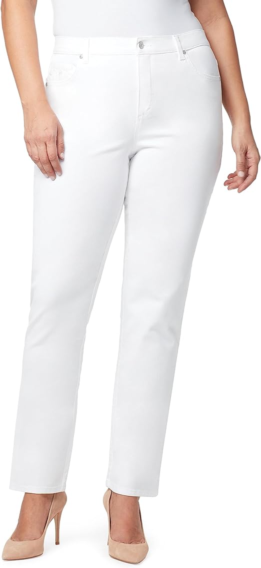 Gloria Vanderbilt Womens Amanda Classic High Rise Tapered Jean