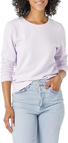 Women's French Terry Fleece Crewneck Sweatshirt